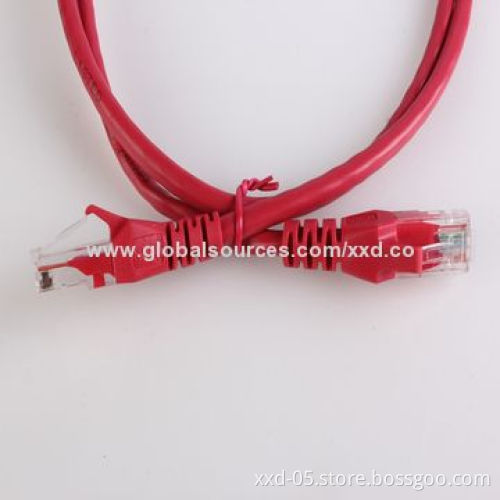 Support 10Gbps Cat6 UTP Patch Cable 3m with RoHS Compliant and Fluke TestNew
